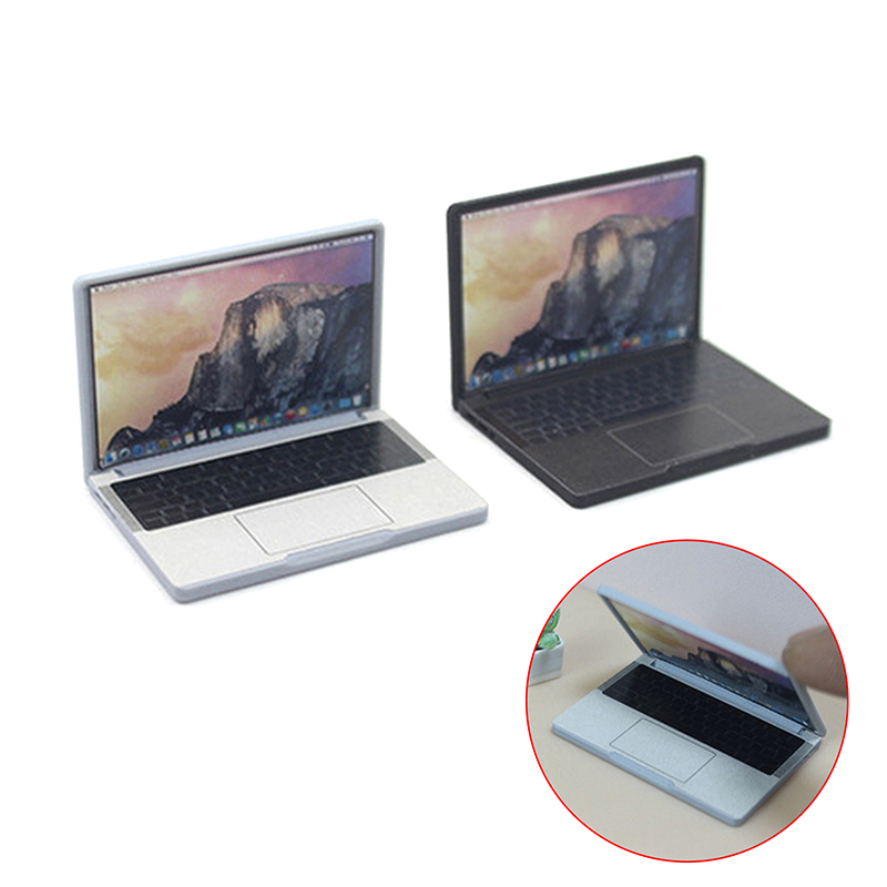 Gaming Accessories Cute - * Simulasi Lucu 1:12 Mini Laptop