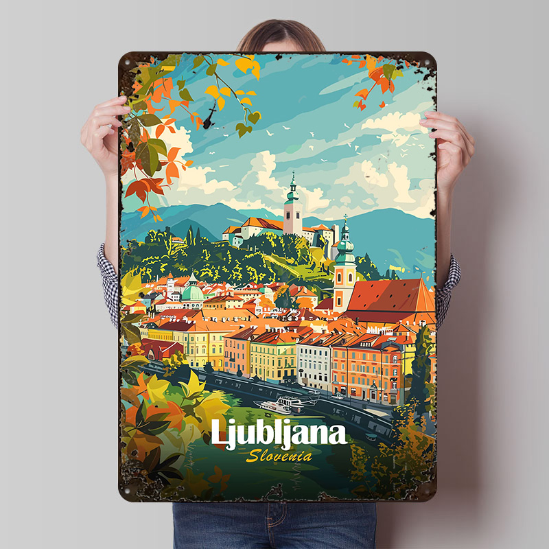 Gaming Accessories Europe - Poster Ljubljana untuk Dekorasi Dinding, Aksesoris