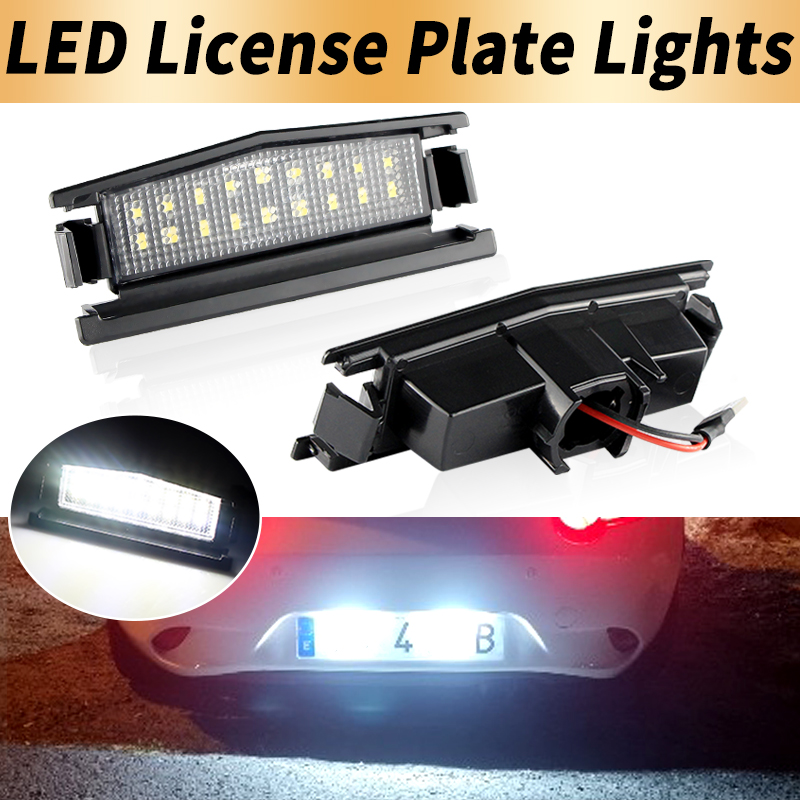 Gaming Equipment Accessories - 2 Buah Lampu Pelat Nomor LED