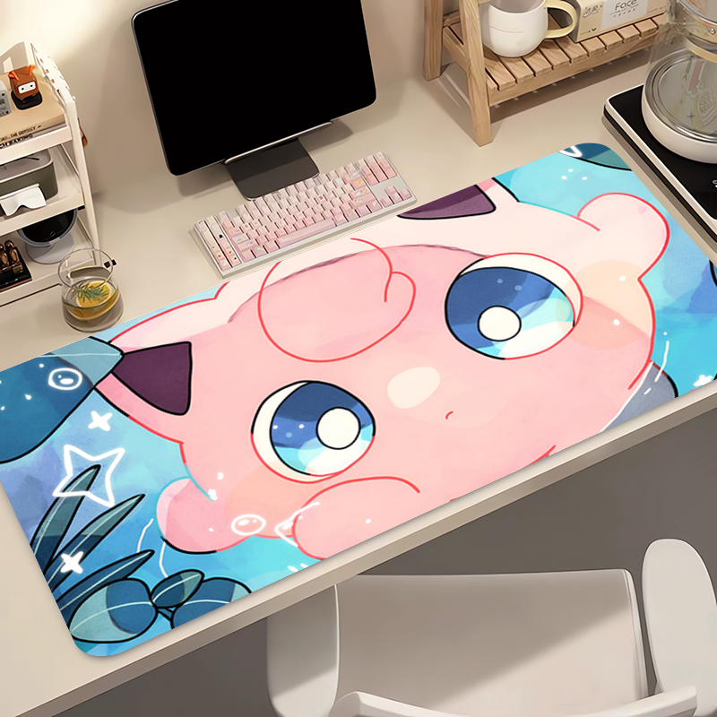 Gaming Accessories Keyboards - Alas Mouse Anime 90X40Cm Pokemon Jigglypuff