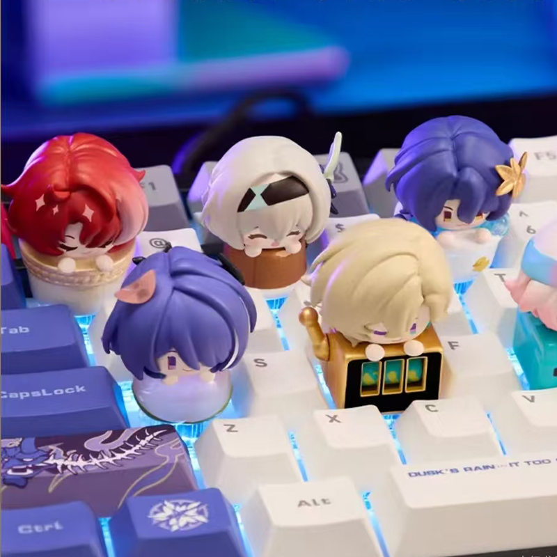 Gaming Accessories Keyboards - Keycap Jari Honkai Star Rail Seri