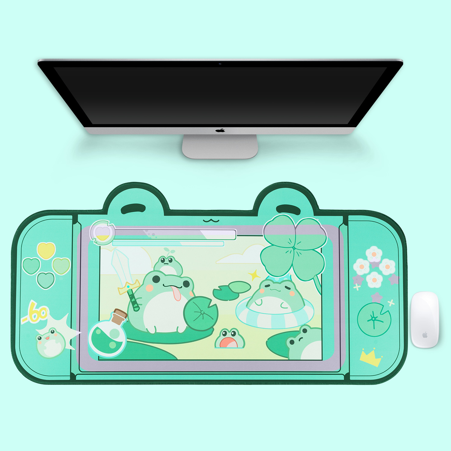 Gaming Accessories Cute - Ekstra Besar Alas Mouse Gaming Lucu