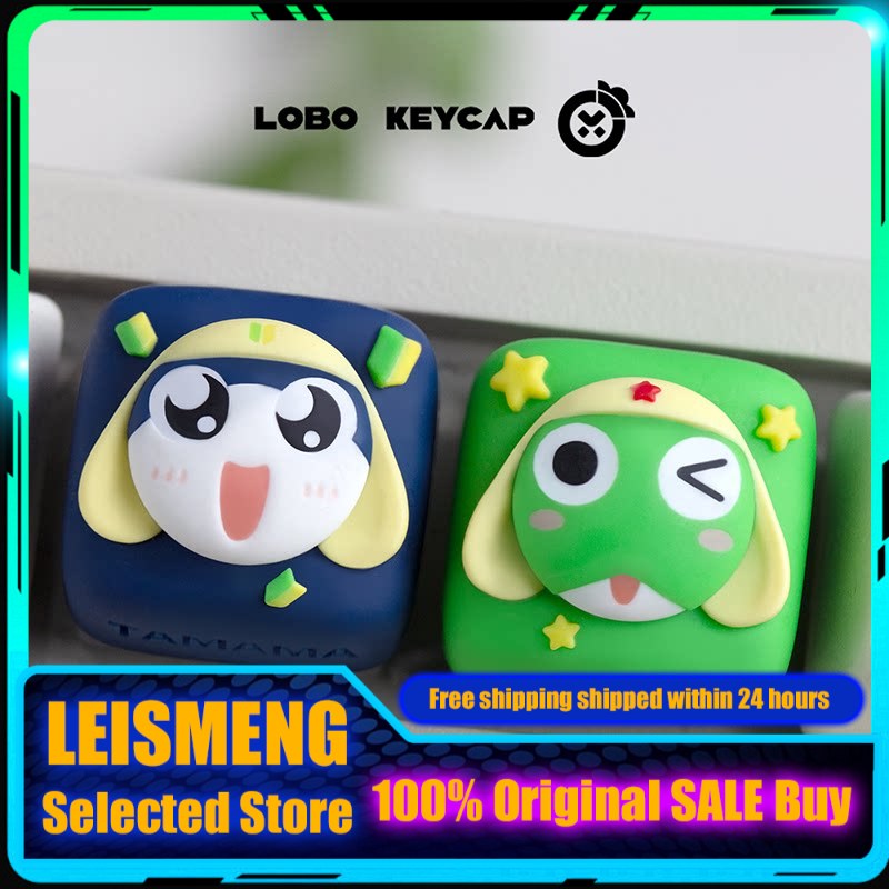 Gaming Accessories Cute - Keycap Anime Bertema Keroro Keyboard Mekanis