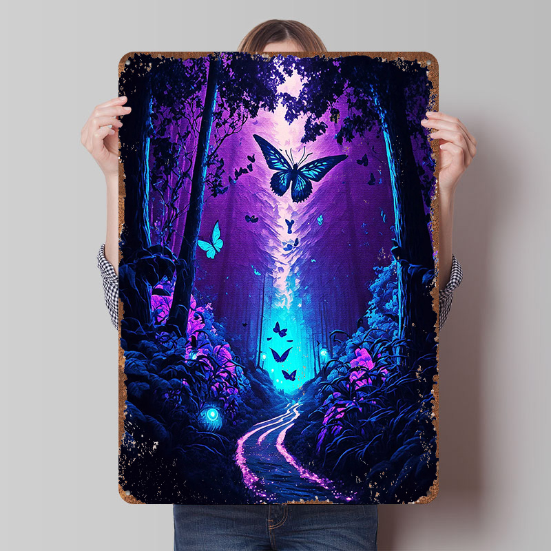 Gaming Accessories Europe - Poster Logam Lumen Lighting, Seni Dinding
