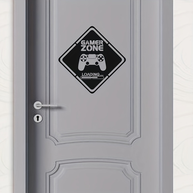 Gaming Accessories For Bedroom - Stiker vinil dinding zona Gamer 1