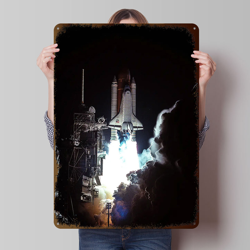 Poster Kaleng NASA Seni Dindin - Gaming Accessories Europe ulasan dan harga
