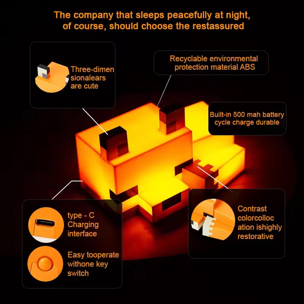 Lampu Meja Berdiri Fox, Dekora - Gaming Accessories For Bedroom ulasan dan harga