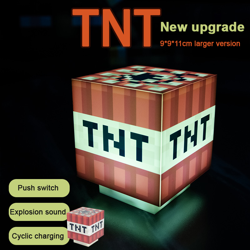 Lampu LED TNT dengan Suara Per - Gaming Accessories Minecraft ulasan dan harga