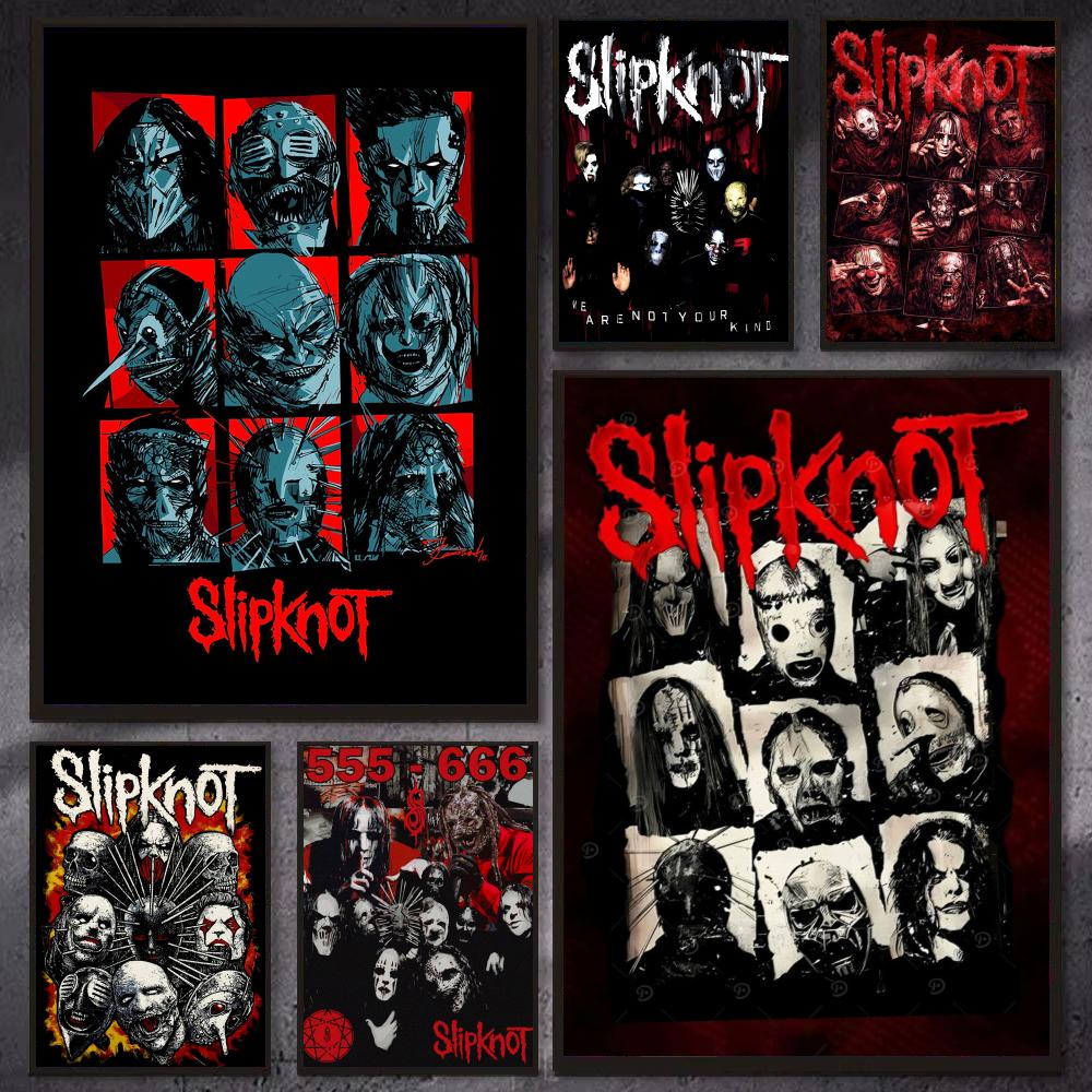 Poster Rock Band S-Slipknot Po - Gaming Accessories For Bedroom ulasan dan harga