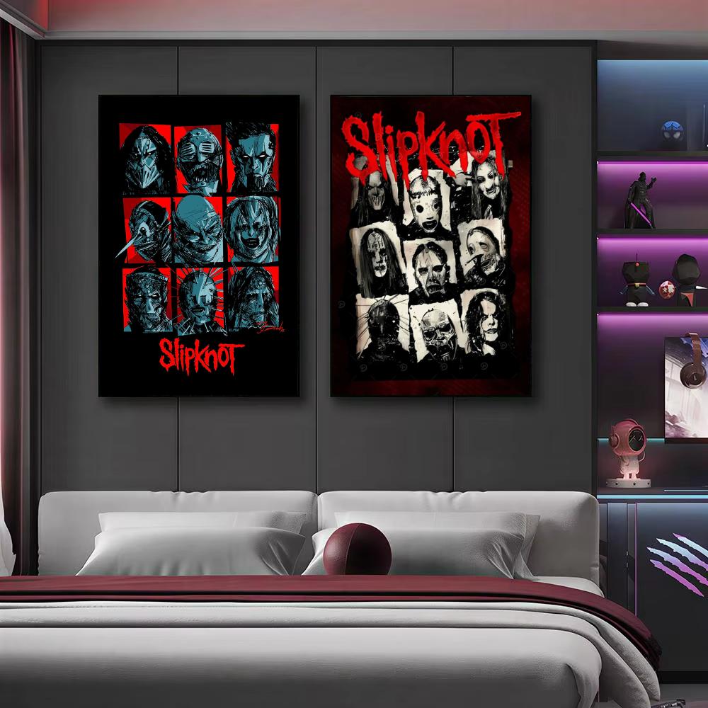 Poster Rock Band S-Slipknot Po - Gaming Accessories For Bedroom ulasan dan harga