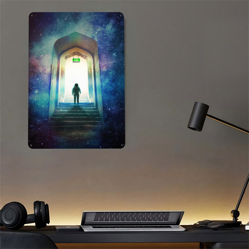 Poster Exit Tin Seni Dinding K - Gaming Accessories Europe ulasan dan harga