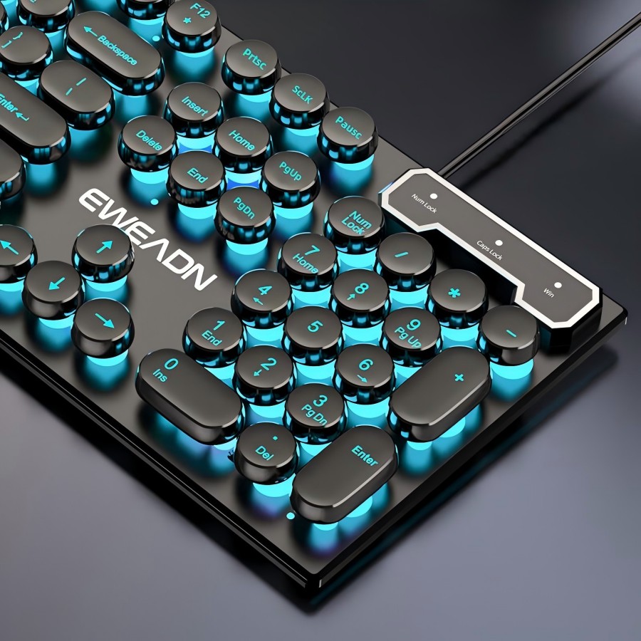 Keyboard Gaming Mesin Ketik EW - Gaming Accessories Keyboards ulasan dan harga