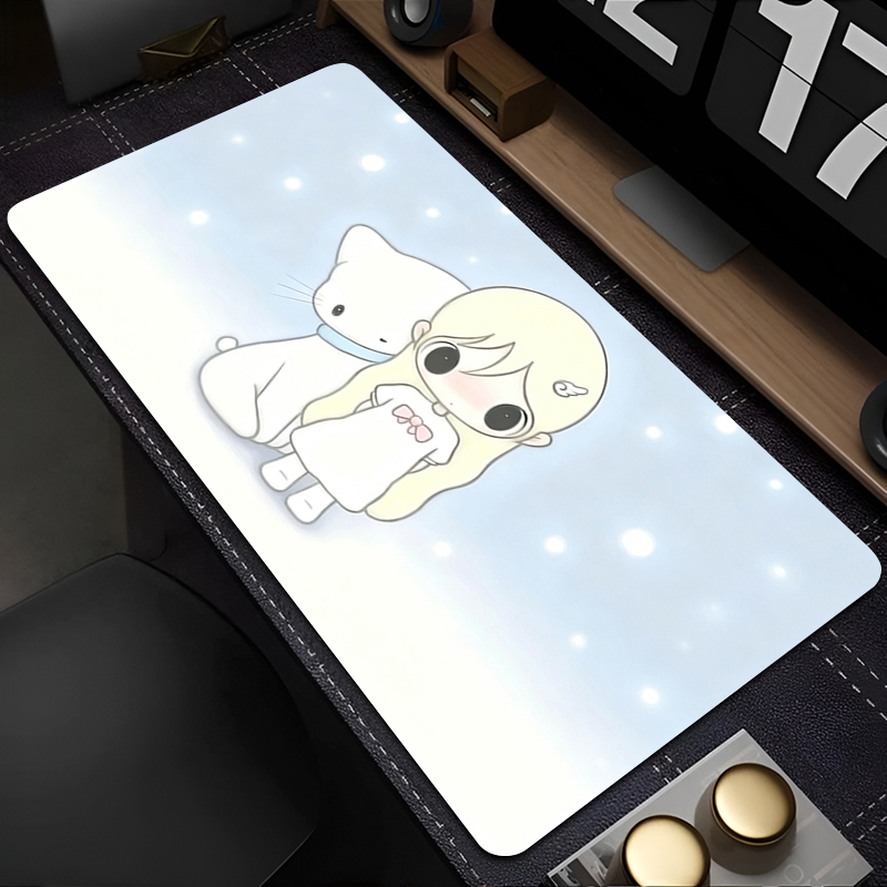 Alas Mouse Kawaii, Alas Meja,  - Gaming Accessories Cute ulasan dan harga