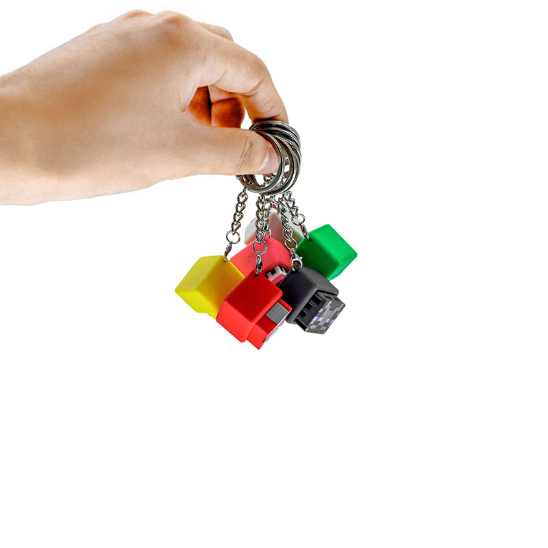Gantungan Kunci Mini Keyboard  - Gaming Accessories Minecraft ulasan dan harga
