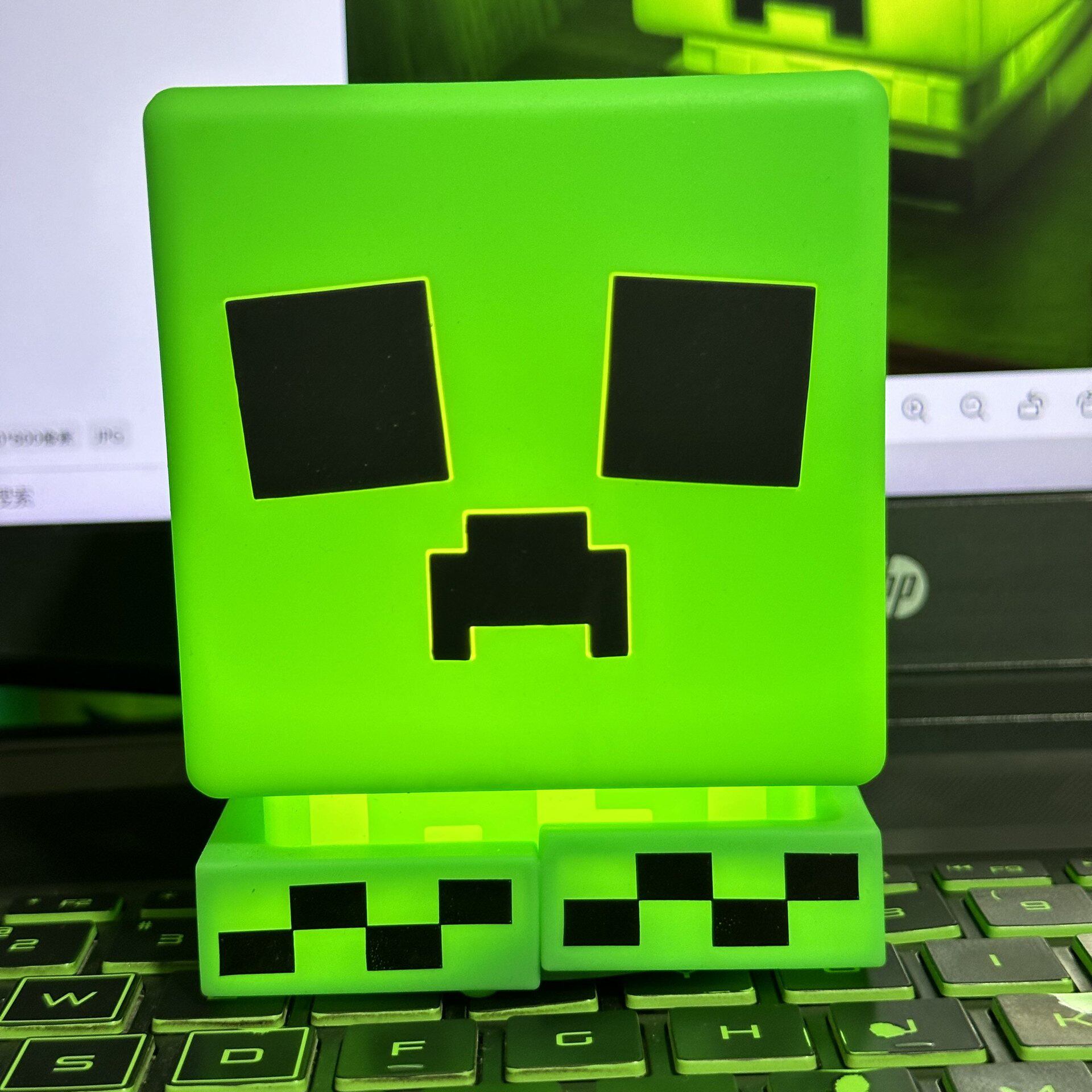 Creeper Lampu Malam Silikon Is - Gaming Accessories Minecraft ulasan dan harga