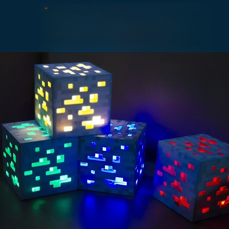 Lampu Malam LED Lampu Senter P - Gaming Accessories Minecraft ulasan dan harga