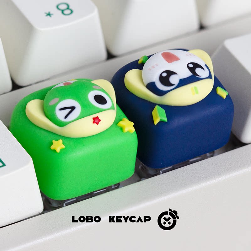 Keycap Anime Bertema Keroro Ke - Gaming Accessories Cute ulasan dan harga