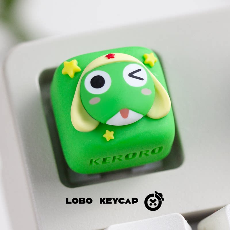 Keycap Anime Bertema Keroro Ke - Gaming Accessories Cute ulasan dan harga