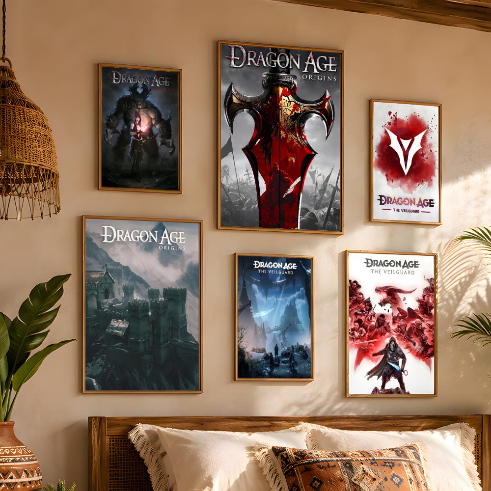 D-Dragon Age Anime Gaming Setu - Gaming Accessories For Bedroom ulasan dan harga