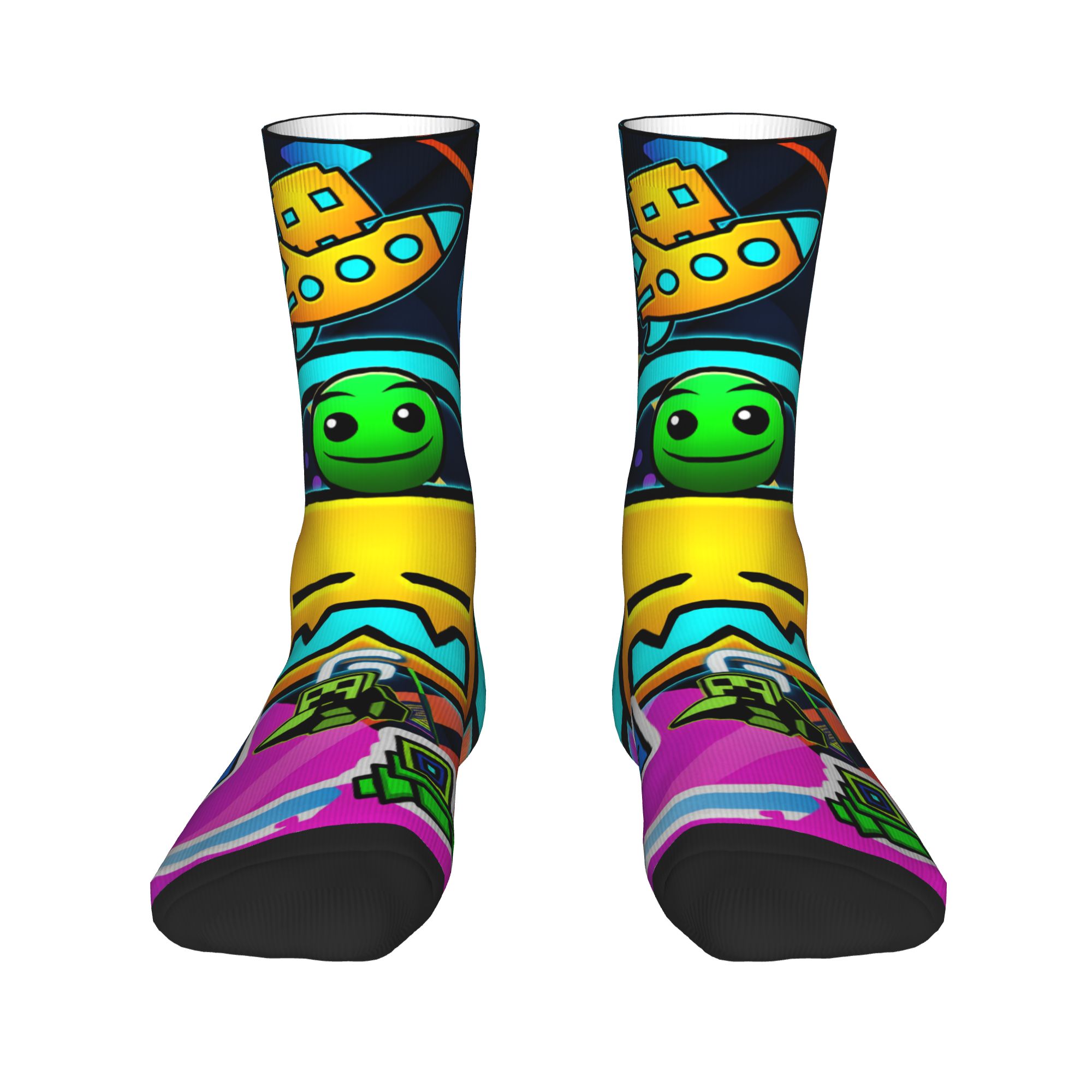 Kaus Kaki Geometri Gaming Dash - Vintage Gaming Accessories ulasan dan harga