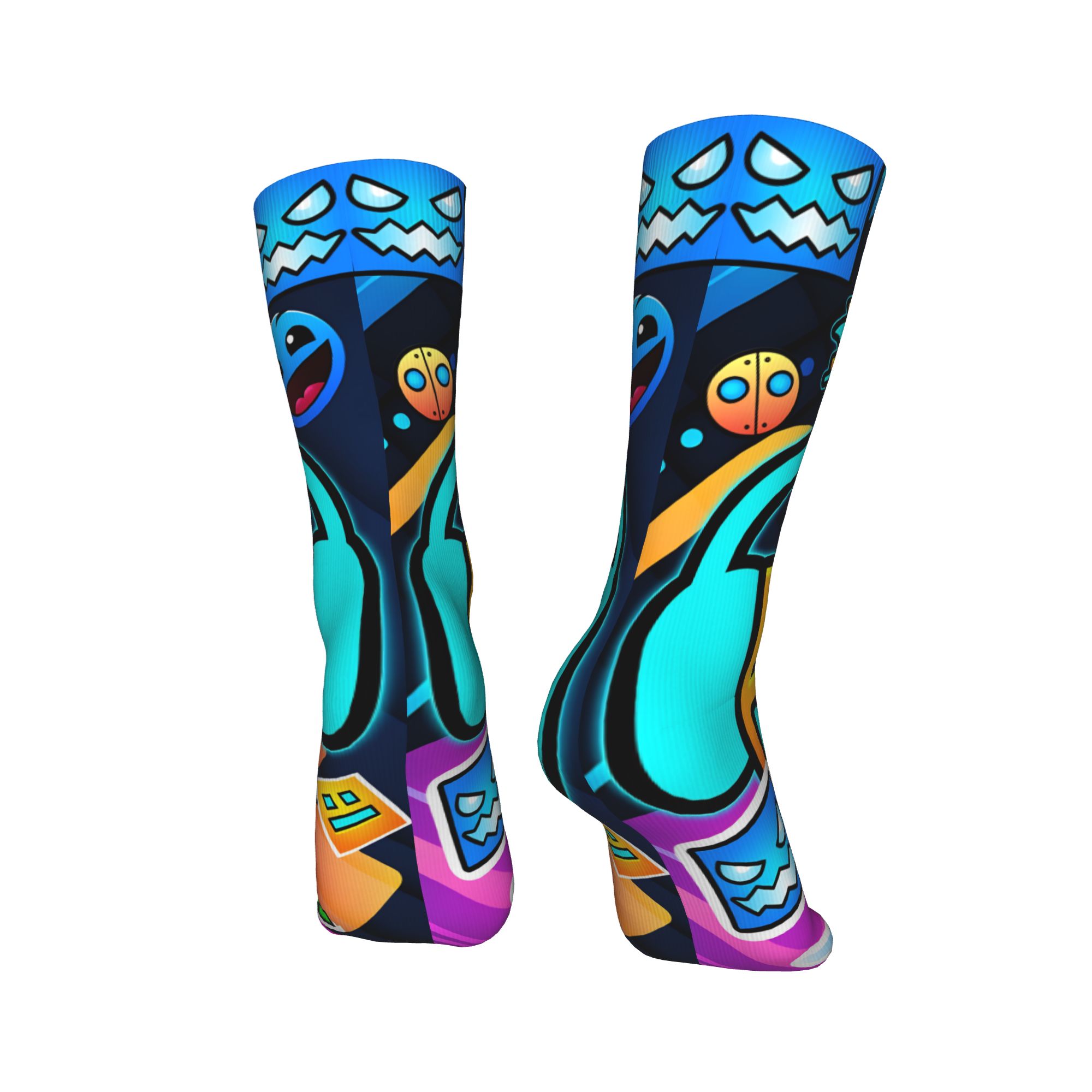 Kaus Kaki Geometri Gaming Dash - Vintage Gaming Accessories ulasan dan harga