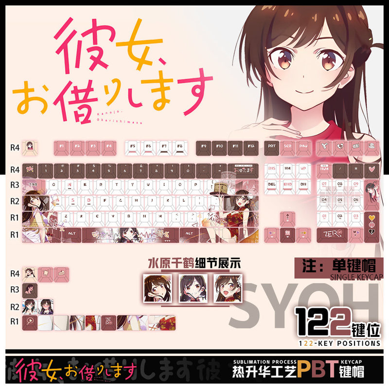、Rent-A-Girlfriend Anime Theme - Gaming Accessories Rent ulasan dan harga