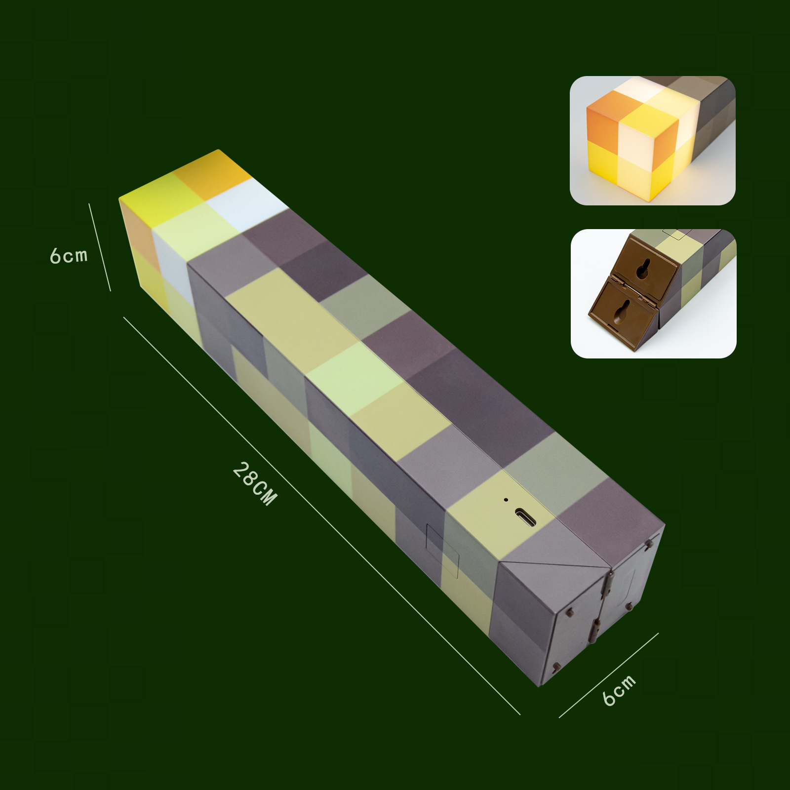 Mainan Figur Lampu LED Lampu S - Gaming Accessories Minecraft ulasan dan harga
